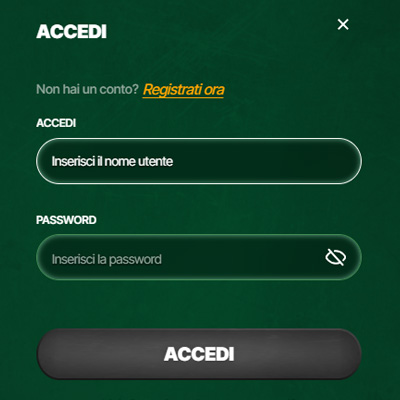 Accesso a MyLuck